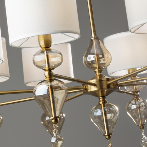 Люстра на штанге Freya Raise FR5369CL-08BS изображение в интернет-магазине Cramer Light фото 6