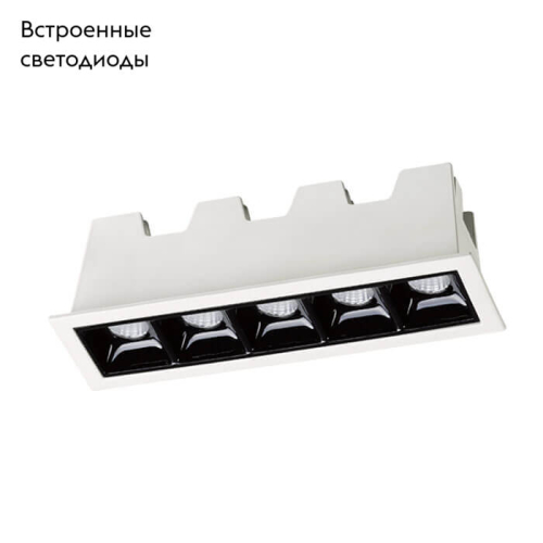 Встраиваемый светодиодный светильник Novotech Antey 357621 изображение в интернет-магазине Cramer Light фото 2