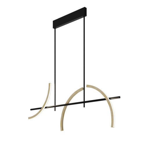 Подвесной светильник Maytoni Wabi MOD428PL-L20BK изображение в интернет-магазине Cramer Light фото 6