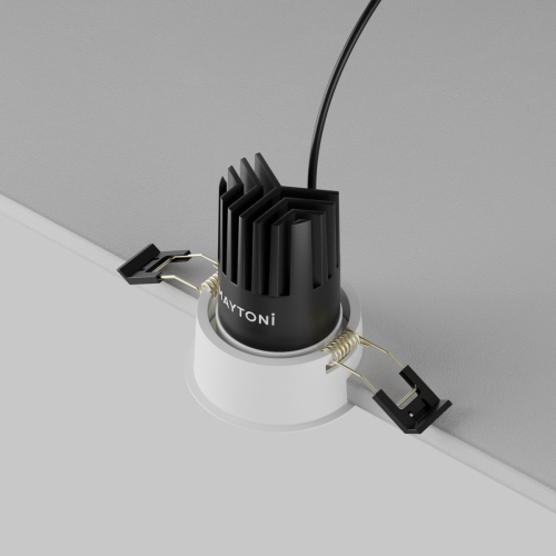 Встраиваемый светильник Maytoni Dip DL115-10W-4K-W изображение в интернет-магазине Cramer Light фото 7