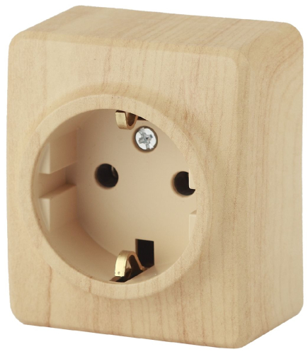 Розетка 2P+E Schuko Эра 11-2203-11 Б0020687 дополнительное фото
