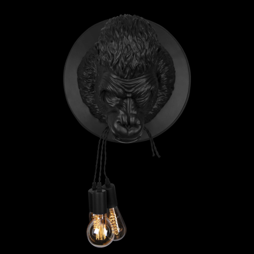 Настенный светильник Loft IT Gorilla 10178 Black изображение в интернет-магазине Cramer Light фото 4