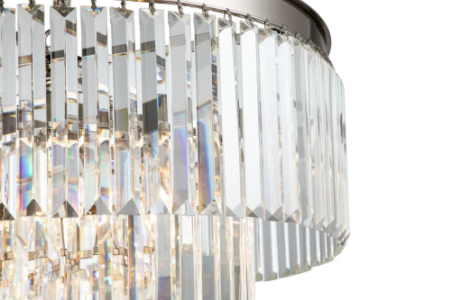 Подвесная люстра iLamp Triumph 7383/8P Nickel изображение в интернет-магазине Cramer Light фото 3