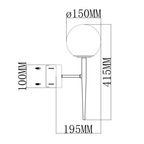 Бра Moderli Scrumbel V6043-1W дополнительное фото фото 2