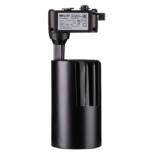 Трековый однофазный светильник Wolta WTL-25W/01B изображение в интернет-магазине Cramer Light фото 3