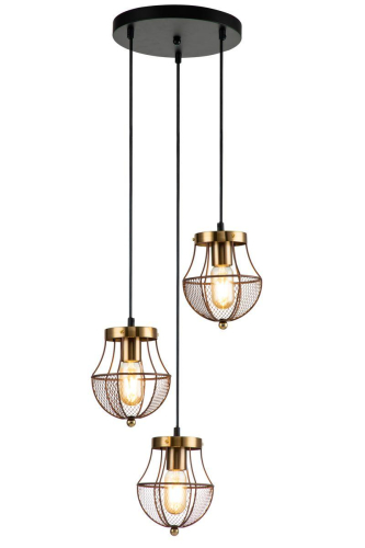 Подвесная люстра Indigo Pallo 10011/3P Gold V000189 изображение в интернет-магазине Cramer Light фото 4
