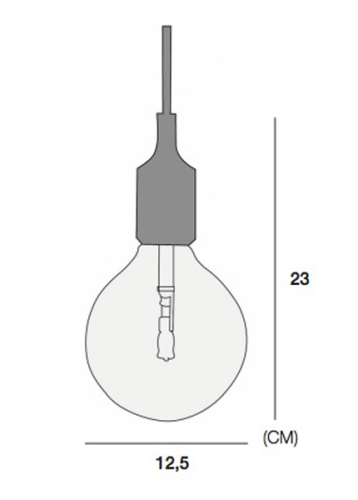 Подвесной светильник ImperiumLoft Muuto 186762-22 изображение в интернет-магазине Cramer Light фото 5