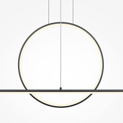 Подвесная люстра Maytoni Halo MOD247PL-L49BK изображение в интернет-магазине Cramer Light фото 5