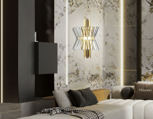 Настенный светильник Ambrella Light High Light Crystal LH41029 изображение в интернет-магазине Cramer Light фото 5