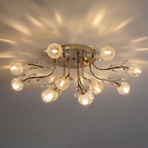Потолочная люстра Freya Fioress FR5571CL-12G изображение в интернет-магазине Cramer Light фото 7