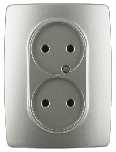 Розетка 2x2P Эра 12-2107-15 Б0031247 дополнительное фото
