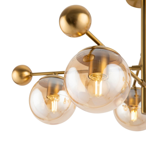 Люстра на штанге Freya Blaze FR5158PL-05BS изображение в интернет-магазине Cramer Light фото 4