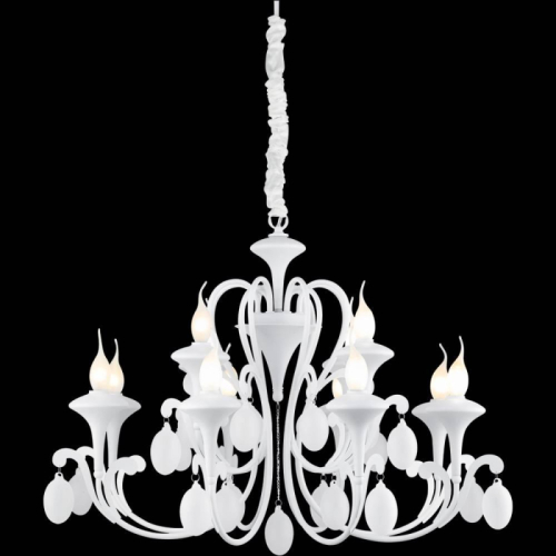 Подвесная люстра Arte Lamp Montmartre A3239LM-12WH изображение в интернет-магазине Cramer Light