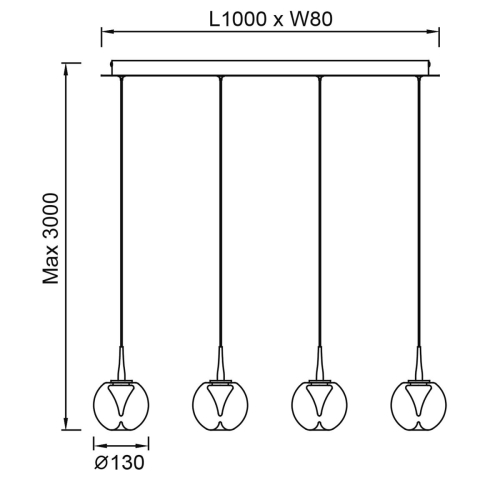 Подвесная люстра Mantra Andromeda 9214 изображение в интернет-магазине Cramer Light фото 9