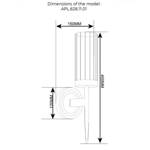 Бра Aployt Klarisi APL.626.11.01 дополнительное фото фото 2