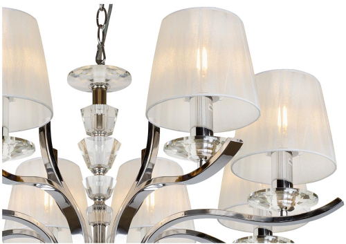 Подвесная люстра iLamp Omega RM5231/8CR изображение в интернет-магазине Cramer Light фото 4