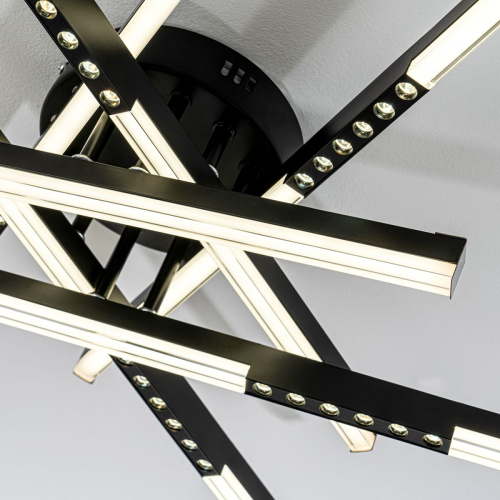 Потолочный светильник LED4U L5116-6 BK изображение в интернет-магазине Cramer Light фото 7