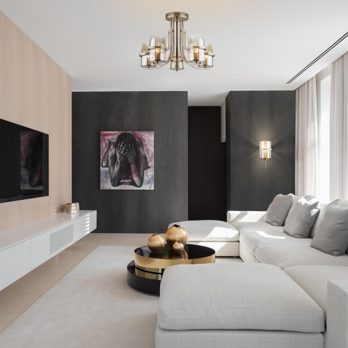 Потолочная люстра Eurosvet 60085/5 античная бронза изображение в интернет-магазине Cramer Light фото 6