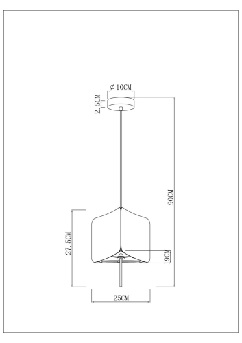 Подвесной светильник Arte Lamp Trixie A7084SP-1BK изображение в интернет-магазине Cramer Light фото 4