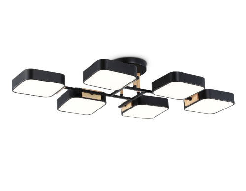 Потолочная люстра Ambrella Light Linetech Comfort FL4887 изображение в интернет-магазине Cramer Light
