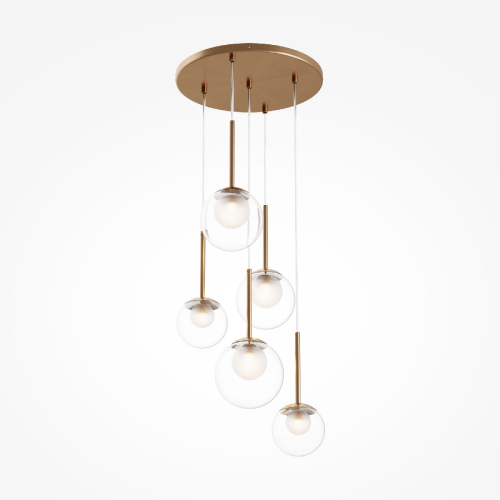 Подвесная люстра Maytoni Basic form MOD521PL-05G изображение в интернет-магазине Cramer Light фото 3