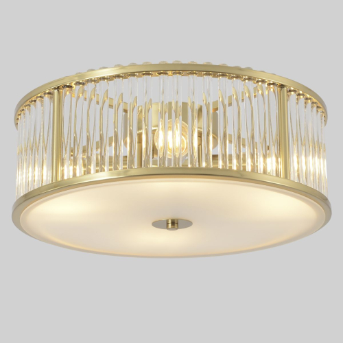 Потолочный светильник Crystal Lux AVENUE PL4 BRASS изображение в интернет-магазине Cramer Light фото 7