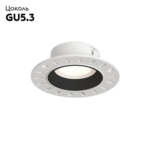 Встраиваемый светильник Denkirs Vibi DK3055-BK изображение в интернет-магазине Cramer Light фото 2