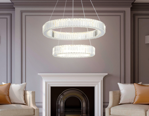 Подвесная светодиодная люстра Ambrella Light Traditional TR5001 изображение в интернет-магазине Cramer Light фото 4