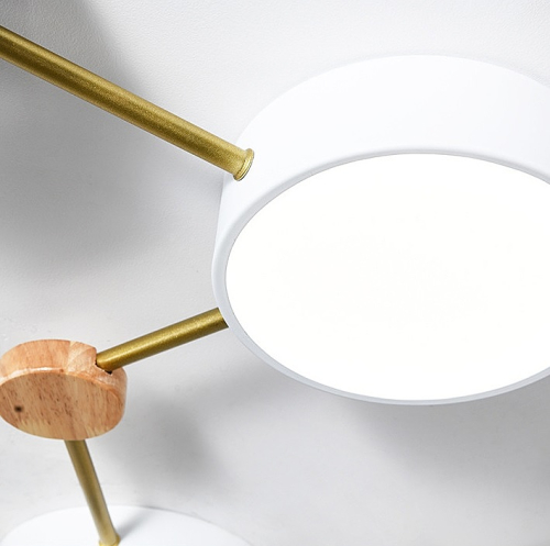 Потолочная люстра Lightera Tizzo LE239PL-3WG изображение в интернет-магазине Cramer Light фото 4