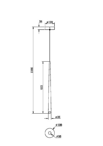 Подвесной светильник Maytoni Cascade MOD132PL-L6BSK изображение в интернет-магазине Cramer Light фото 3