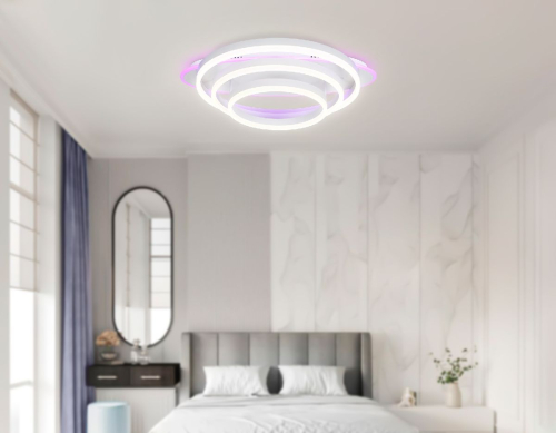 Потолочная люстра Ambrella Light Acrylica Disk FA8522 изображение в интернет-магазине Cramer Light фото 7
