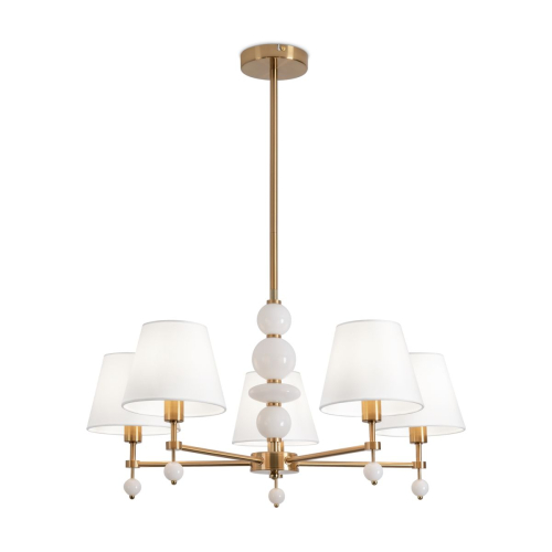 Люстра на штанге Freya Lucente FR2064PL-05BS изображение в интернет-магазине Cramer Light фото 5