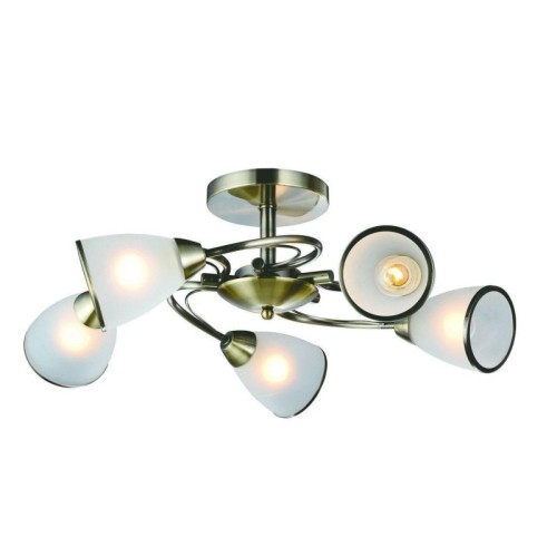 Потолочная люстра Arte Lamp 3 A6056PL-5AB изображение в интернет-магазине Cramer Light