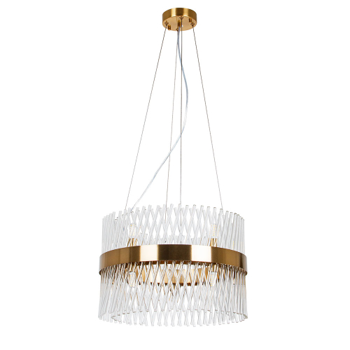 Подвесная люстра Arte Lamp Acapulco A1073LM-10PB изображение в интернет-магазине Cramer Light