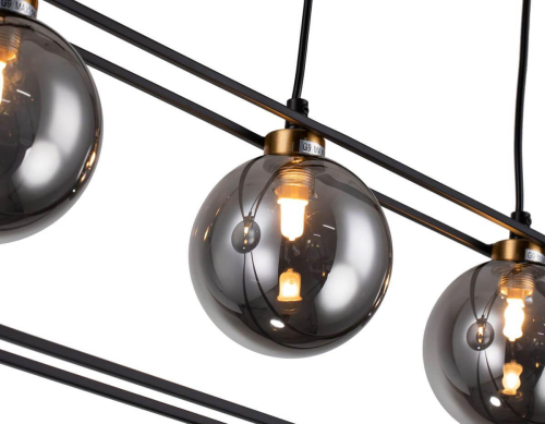 Подвесная люстра Indigo Spazio 11017/3P Black V000162 изображение в интернет-магазине Cramer Light фото 3