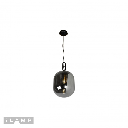 Подвесной светильник iLamp Mono 8792S/1P GR+BK изображение в интернет-магазине Cramer Light фото 2