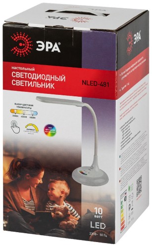 Настольная лампа Эра NLED-481-10W-W Б0048591 изображение в интернет-магазине Cramer Light фото 6