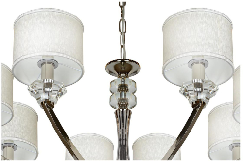 Подвесная люстра iLamp Oxford 85175/8 CR изображение в интернет-магазине Cramer Light фото 4