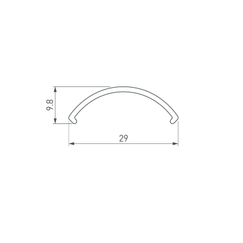 Экран Arlight ROUND-D36-360-2500 OPAL 050532 изображение в интернет-магазине Cramer Light фото 2