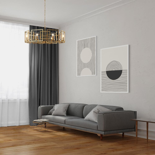 Подвесная люстра Maytoni Bowi H009PL-08G изображение в интернет-магазине Cramer Light фото 5
