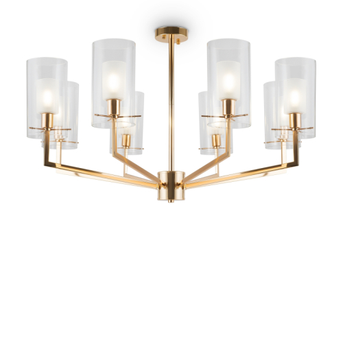 Люстра на штанге Freya Felicity FR5206PL-08FG изображение в интернет-магазине Cramer Light