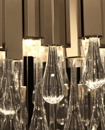 Подвесная люстра Delight Collection Trump KM0988P-8 gold изображение в интернет-магазине Cramer Light фото 8