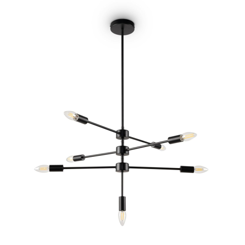 Люстра на штанге Freya Firefly FR5338PL-07B изображение в интернет-магазине Cramer Light фото 8
