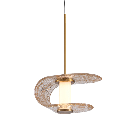 Подвесной светильник Delight Collection MD24020901-1A gold/cognac изображение в интернет-магазине Cramer Light