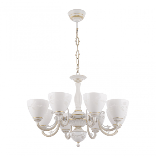 Подвесная люстра Arte Milano 343659/8 WT+G изображение в интернет-магазине Cramer Light фото 3