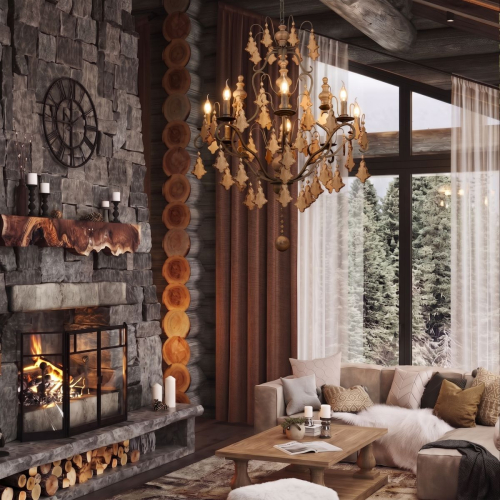Подвесная люстра Loft IT Chateau 10559/8 изображение в интернет-магазине Cramer Light фото 7