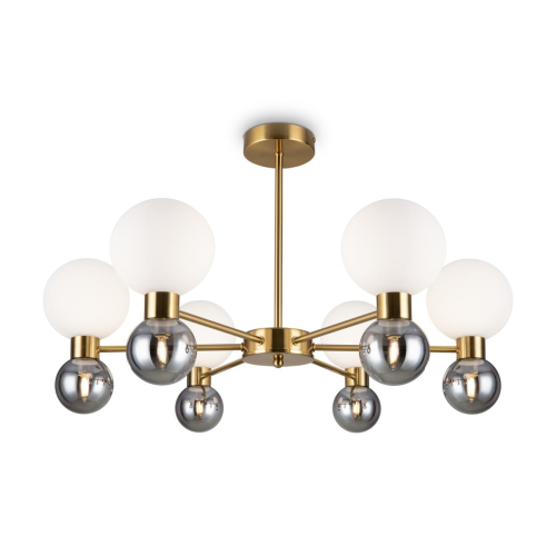 Люстра на штанге Freya Bony FR5394CL-12BS изображение в интернет-магазине Cramer Light фото 2