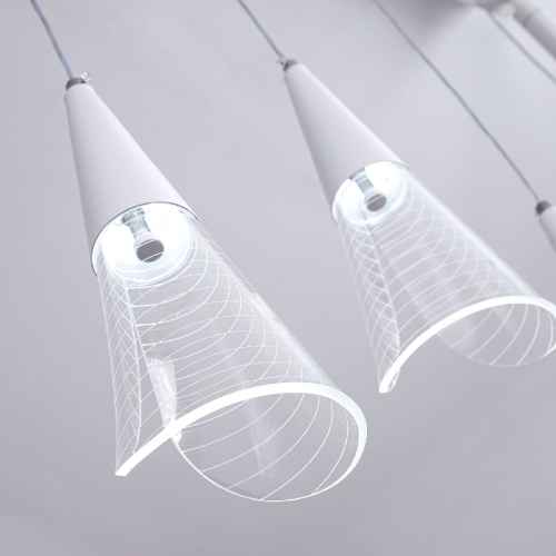 Подвесная люстра LED4U L7105-7 WТ изображение в интернет-магазине Cramer Light фото 3