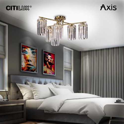 Потолочная люстра Citilux Axis CL313263 изображение в интернет-магазине Cramer Light фото 14