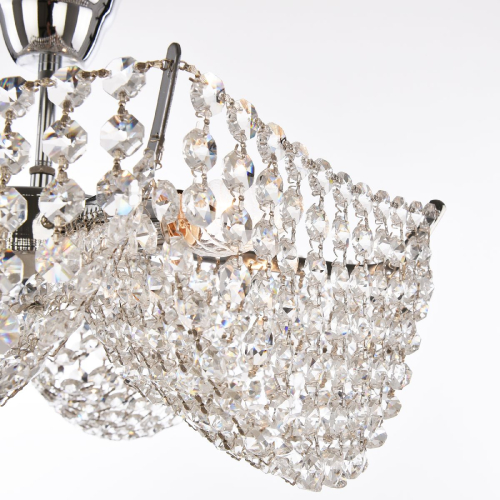 Потолочная люстра Bohemia Ivele Crystal 778/42 Ni изображение в интернет-магазине Cramer Light фото 4